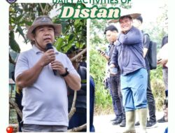 Bupati Wempi Gagas Satgas PESAT, Lahan Tidur Disulap Jadi Sawah Produktif