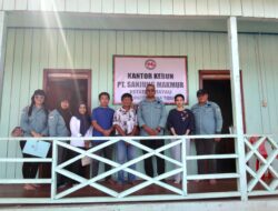 Disnaker Tana Tidung Kunjungi PT. Sanjung Makmur Estate Betayau