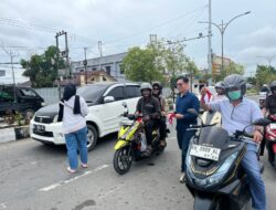 Menyambut Hari Kemerdekaan RI Sobat Cyber Indonesia ( SCI) Kaltara Adakan Bagi bagi Bendera Merah Putih