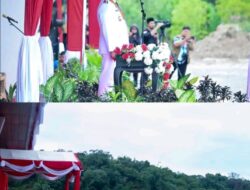 Anggota DPRD Kaltara Peringati Detik-detik Proklamasi Kemerdekaan ke-80 Republik Indonesia di Lapangan Tarakan Art Convention Centre (TACC)