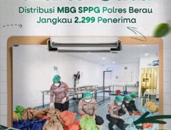Polres Berau Salurkan 2.299 Porsi Makan Bergizi Gratis kepada Anak Sekolah Dan Balita