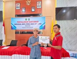 Pemerintah Kampung Labanan Makarti Salurkan Santunan dan BLT Jelang Idul Fitri