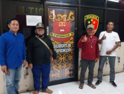 DUGAAN MARK UP KORUPSI DANA APBDES 2025 KETUA BPD DESA KUJAU LAPOR KE POLDA KALTARA