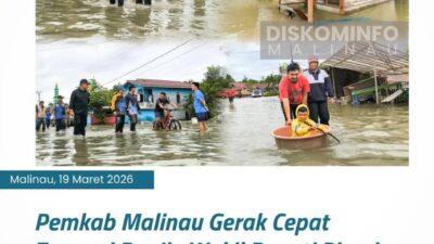 Pemkab Malinau Gerak Cepat Tangani Banjir, Wakil Bupati Pimpin Peninjauan Lapangan
