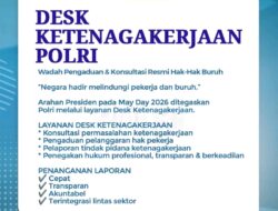 Polri Luncurkan Desk Ketenagakerjaan, Percepat Penanganan Pengaduan Buruh