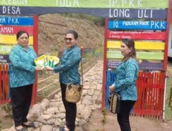 Sambut Kunjungan Tim Penggerak PKK Kecamatan Bahau Hulu Desa Long Uli Siap Tampil Maksimal di Penilaian Lomba “Aku Hatinya PKK”