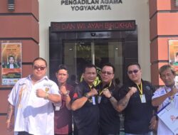 Dipimpin Ketum Tim FERADI WPI-Subur Jaya Hadir Tangani Perkara di Pengadilan Agama Yogya