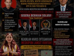 Sudirlam Serahkan Aspirasi Transmigrasi Air Balui ke FERADI WPI Untuk Perjuangkan Nasib Warga