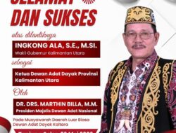 Gubernur Kaltara Buka Musyawarah Daerah DAD Tegas Perkuat Persatuan dan Peran Adat dalam Pembangunan