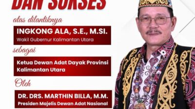Gubernur Kaltara Buka Musyawarah Daerah DAD Tegas Perkuat Persatuan dan Peran Adat dalam Pembangunan
