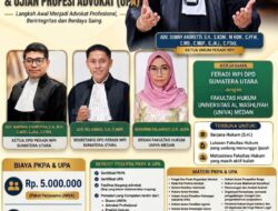 Gandeng UNIVA Medan FERADI WPI Buka Pendaftaran PKPA & UPA Online Se-Indonesia