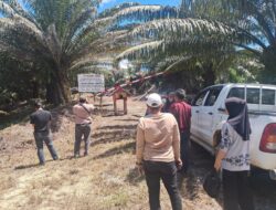 Peninjauan Polda Kaltara di Sungai Selanjut Lahan Sengketa Dikonfirmasi Milik Kaharudin dan Jalil
