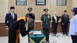 Ketua MA Lantik Kolonel Siti Mulyaningsih sebagai Kepala PMT IV Balikpapan