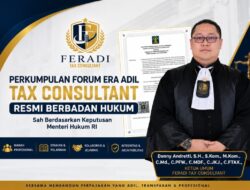 Siap Tingkatkan Literasi Perpajakan Nasional FERADI TAX CONSULTANT Resmi Berbadan Hukum