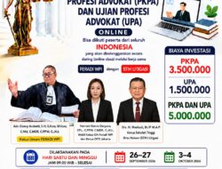FERADI WPI dan STIH Litigasi Buka Pendaftaran PKPA-UPA Daring Jangkau Peserta Seluruh Indonesia