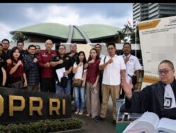 Tim Advokasi Uun Serahkan Surat Permohonan Audiensi ke Pimpinan DPR RI