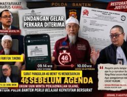 Kuasa Hukum Uun Minta Penyidik Patuhi Jangka Waktu Pemanggilan Wajar Sesuai UU KUHAP Baru