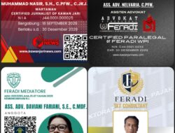 Lulusan Sertifikasi FERADI WPI Diakui Nasional