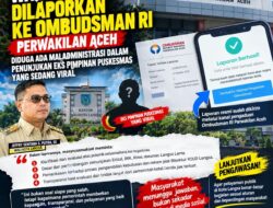 Wali Kota Langsa Dilaporkan ke Ombudsman RI Aceh Terkait Dugaan Maladministrasi Pelayanan Publik